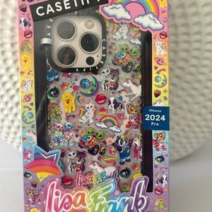 Casetify Lisa Frank iPhone 2024 Pro iPhone 16 Pro Case - Rainbow Multicolor